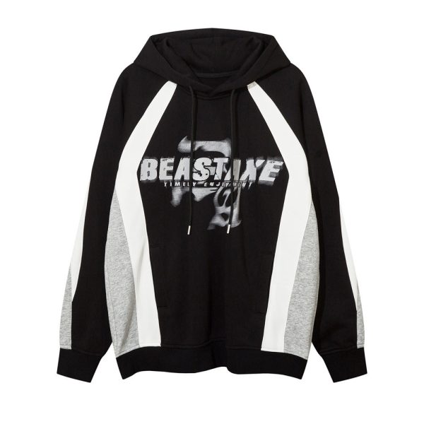 073fb085-964a-4e8a-826c-8ba83ae28e63-1 European And American Style Color Contrast Patchwork Brushed Hoody