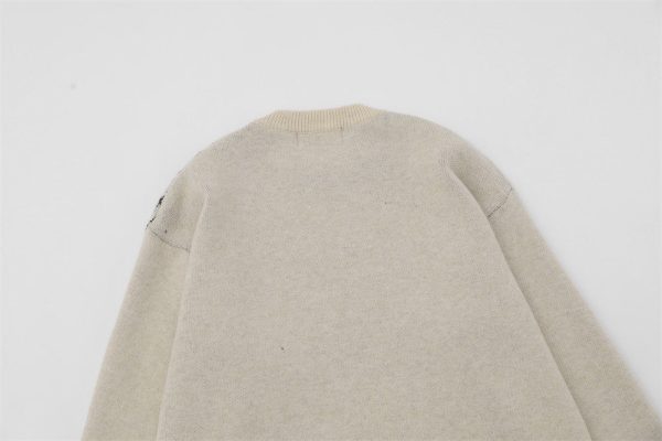 1367b95d-74a1-4e4a-99ba-ec3f2224aff4-1 Men's Spider Web Crew Neck Brocade Casual Sweater