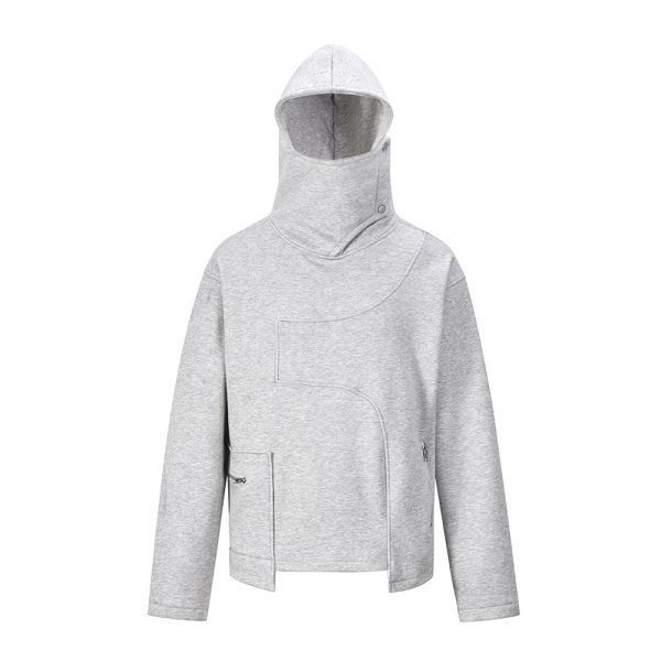 3394e6a4-8d6a-4000-8533-0dc36e466f1e-1 Men's Niche Irregular Stitching Loose Casual Autumn And Winter Fleece-lined Pullover