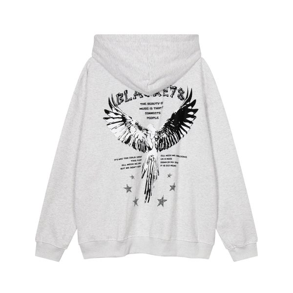 43fb8ac1-6bd1-49ac-a676-0ed42d0747b6-1 Men's High Street Dark Hooded Loose Casual Pullover Fashion