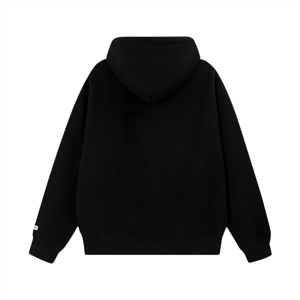 74a6a1fc-64ce-435f-bd11-455885d54a10-1 Two-hand Handle Letter Printing Velvet Padded Hooded Sweatshirt