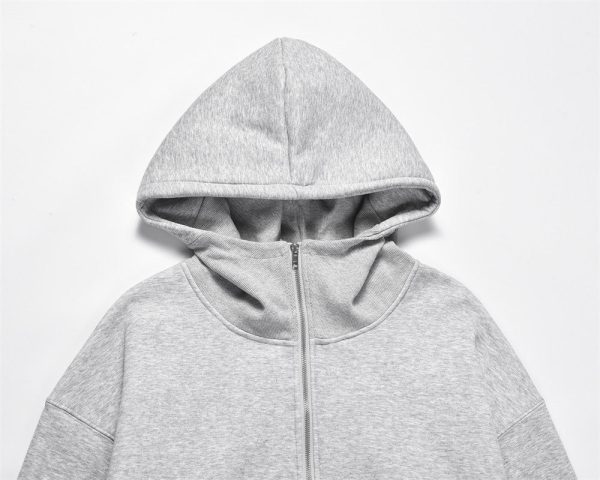 9e448e7e-c252-4256-a6ce-bc1c34325ef1-1 Men's Fleece-lined Pullover Sweater Pure Color All-matching Casual High Street Fashion