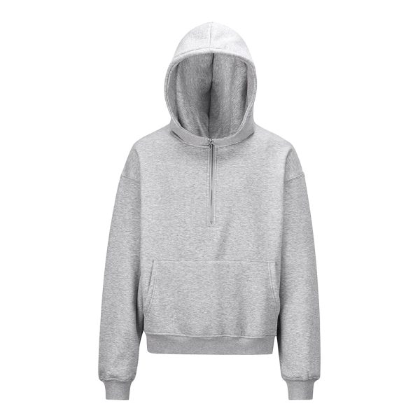 f59a19ba-d0fd-4947-8a7c-fb99294ae8e3-1 Men's Fleece-lined Pullover Sweater Pure Color All-matching Casual High Street Fashion