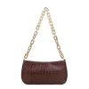 57a92c24-214d-4251-bbc5-ab13418ee071.jpg New Style Hand-carry Personality Fashion Patent Leather Armpit Baguette Small Shoulder Bag